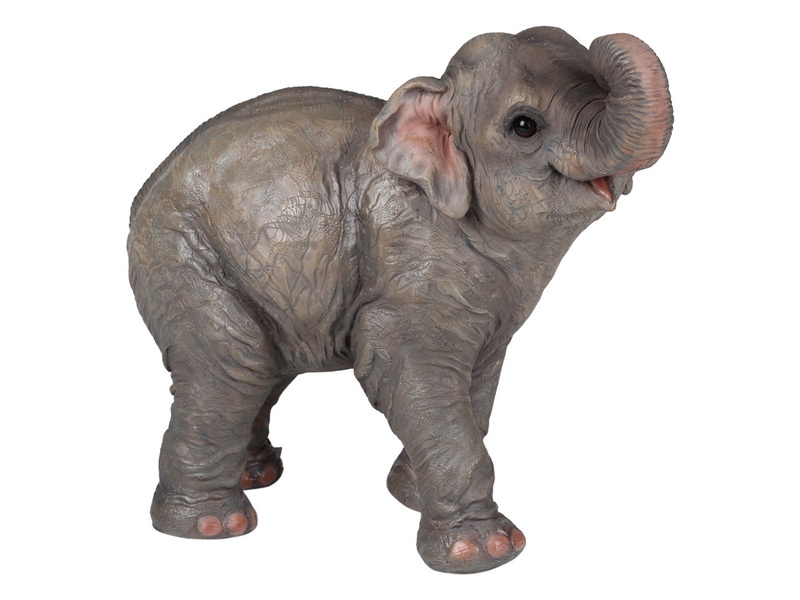 27cm Standing Baby Elephant