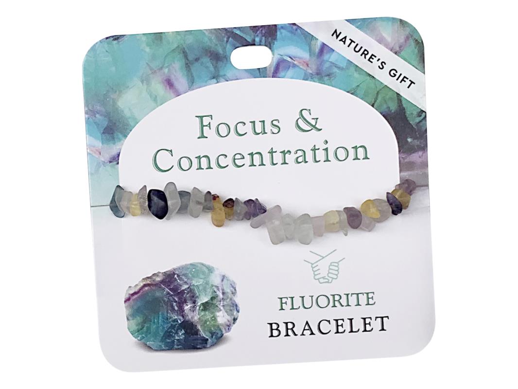 Wellness Gemstone Bracelet  Fluorite