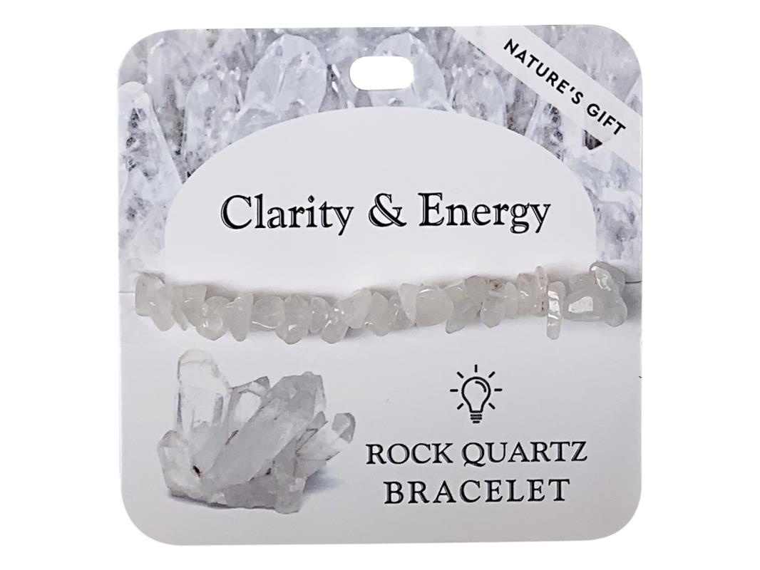 Wellness Gemstone Bracelet Rock Quartz