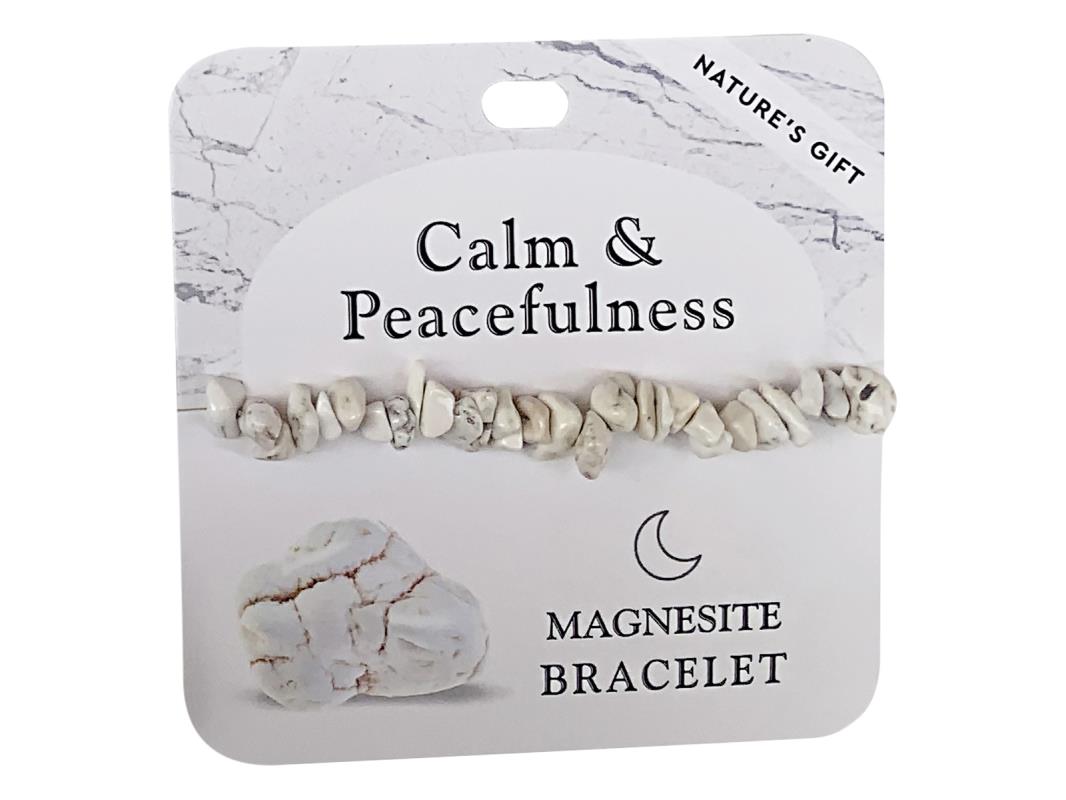 Wellness Gemstone Bracelet Magnesite