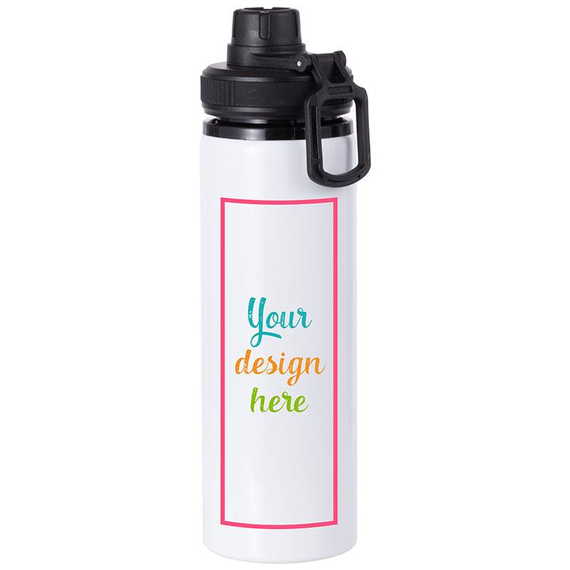 850ml Stainless Steel Water Bottle with Lid *Add Custom Design or Text*