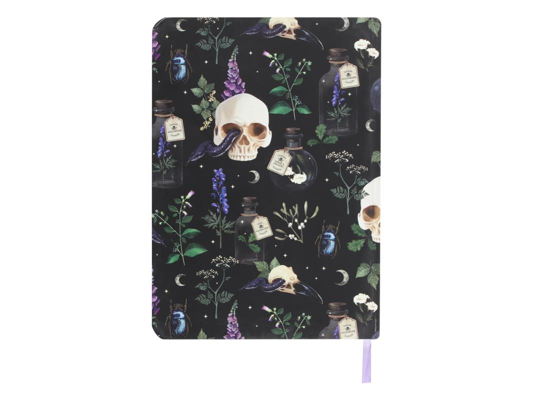 Venom & Vines Print A5 (6x8') Paper Notebook