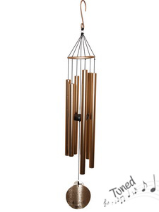 100cm Rose Gold Tuned Wind Chime "Natures Melody"