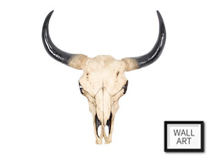 44cm Cow Skull Wall Hanger