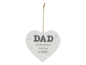 12cm Dad Plaque with Inspiration Wording