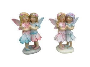 9cm Standing Fairy Friends 2 Asstd
