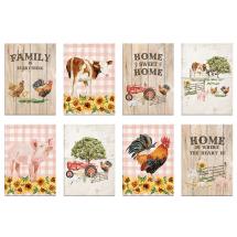 Magnet Display Pack with Farmyard Design 8 Asstd (48=Free Display)