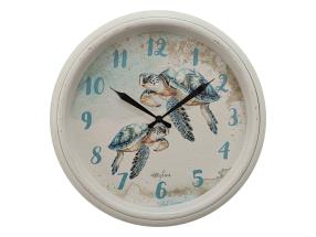 Coastal Turtle 40cm Clock by Kelly Lane