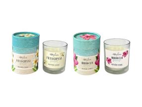 120gram Candle with Frangipani Design by Kelly Lane