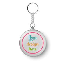 3.5cm Glass Dome Keyring *Add Custom Design or Text*