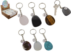 Crystal Energy Keyring 6 Asstd in Display (Gift Box)