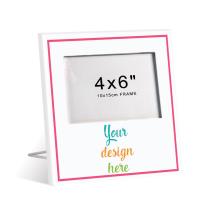 20x20cm (6x4" Photo) Landscape Photo Frame  BLANK (Window Box) *Add custom design or text*