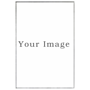 60x90cm Shadow Framed White Canvas BLANK
