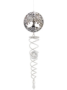 56cm Tree of Life Crystal Vortex Spiral Spinner