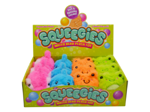 8cm Sea Animal Water Bead Squeegees 4 Asstd