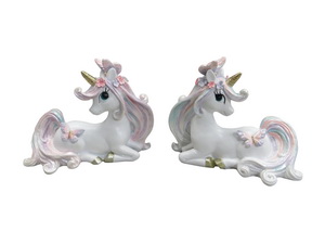10cm Sitting Butterfly Unicorn 2 Asstd