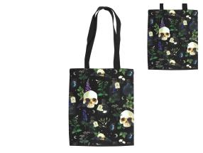 Venom & Vines Print Polycotton Tote Bag