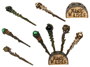 24cm Magical Wand 4 Asstd with Display