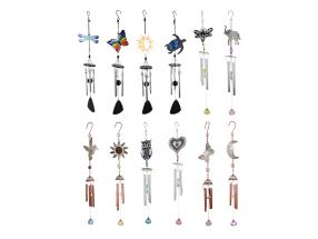 Small Wind Chime Mixed Pack 12 Asstd *Special Bulk Buy Price MOQ=72*